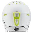 Uvex Primo white-lime mat sísisak - hátulról