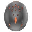 Uvex Primo dark slate-orange mat sísisak - felülről
