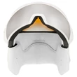 Uvex Hlmt 700 visor white mat sísisak - szemből