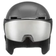 Uvex Hlmt 700 visor black mat sísisak - szemből