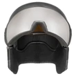 Uvex Hlmt 700 visor black mat sísisak - szemből