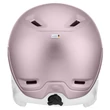 Uvex Hlmt 700 visor rose mat sísisak - hátulról