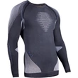 UYN Man Evolutyon UW Shirt LG SL Melange anthracite melange-nude-avio - oldalról