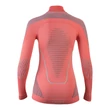 UYN Lady Evolutyon UW Shirt LG SL Turtle Neck coral-anthracite-aqua aláöltöző felső