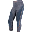 UYN Man Ambityon UW Pants Medium Melange black melange-atlantic-orange shiny - hátulról