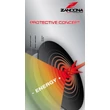 Zandoná Spine X6 white-silver gerincvédő