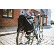Zéfal Z-Traveler 80 fekete csomagtartó táska - lehajtott zsebekkel