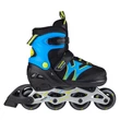 Skatelife Motion black/blue állítható méretű görkorcsolya - oldalról