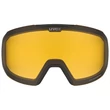 Uvex Epic ATTRACT black matt/mirror blue-smoke síszemüveg - csere lencse