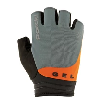 Roeckl Itamos2 hurricane grey/orange pearl kerékpáros kesztyű