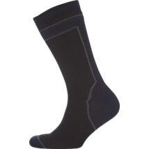 Sealskinz HydroStop Mid Weight Mid, fekete zokni