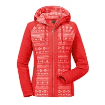 Schöffel Fleece Hoody Millau1, flame scarlet pulóver Schöffel Fleece Hoody Millau1, flame scarlet pulóver