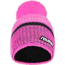 Reusch Noah Beanie, knockout pink/white sapka