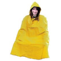 Esővédő poncho, sárga