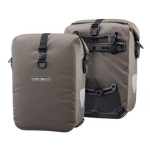 Ortlieb Gravel-Pack, QL 2.1 dark sandcsomagtartó táska 2x 14,5 L