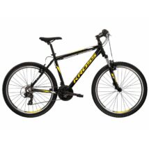 Kross Hexagon 1.0 black/yellow/grey 2022 (26'') MTB kerékpár