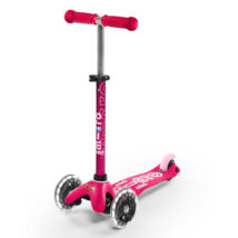 Micro Mini Deluxe LED roller világító kerékkel, pink