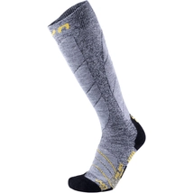 UYN Man Ski Pro Race Socks, grey melange-pearl grey sízokni