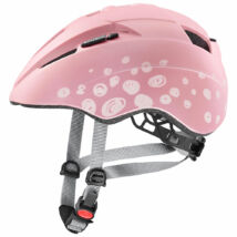 Uvex Kid 2 CC, pink polka dots kerékpár sisak