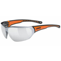 Uvex Sportstyle 204, black orange/silver napszemüveg
