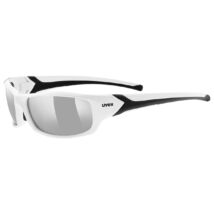 Uvex Sportstyle 211, white black/silver napszemüveg