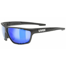 Uvex Sportstyle 706, black matt/blue napszemüveg