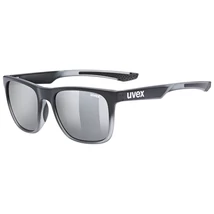 Uvex LGL 42, black transparent/silver napszemüveg