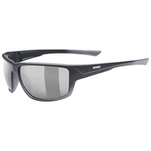 Uvex Sportstyle 230, black matt/silver napszemüveg