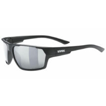 Uvex Sportstyle 233 P, black matt/silver napszemüveg