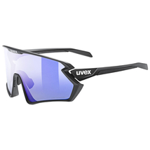 Uvex Sportstyle 231 2.0 V, black matt/blue napszemüveg