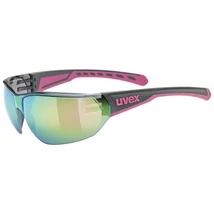 Uvex Equate, grey-pink matt/mirror pink napszemüveg