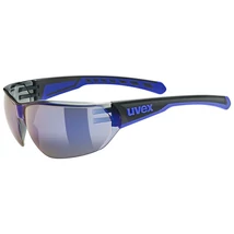 Uvex Equate, black-blue matt/mirror blue napszemüveg