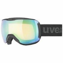 Uvex Downhill 2100 V, black mat/green-clear síszemüveg