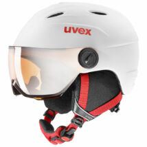 Uvex Junior visor pro, white-red mat sísisak