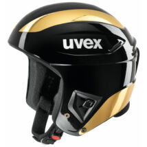 Uvex Race+, black-gold chrome sísisak