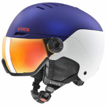 Uvex Wanted visor, purple bash-white matt sísisak