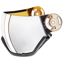 Uvex Wanted visor, mirror silver lencse