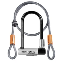 Kryptonite New-U Kryptolok Mini-7 U-lakat + hurokkábel