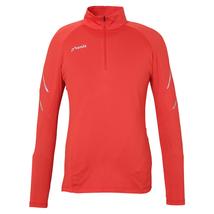 Phenix Yuzawa 1/2 Zip Tee, fluo red síing