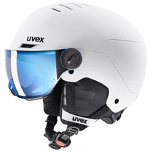 Uvex Rocket junior visor white-black sísiak