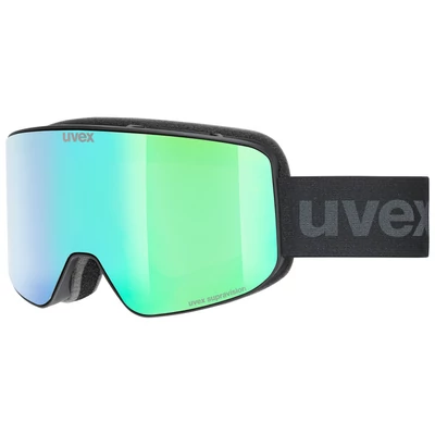 Uvex Pyrit pro FM black matt dl/green-clear S2 síszemüveg