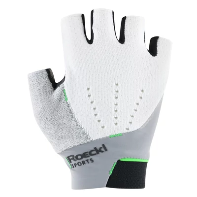 Roeckl Icon2 white rövid kerékpáros kesztyű