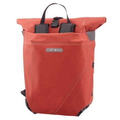 Ortlieb Vario Plus, QL 2.2 dark chili  kerékpáros táska és hátizsák 26 L