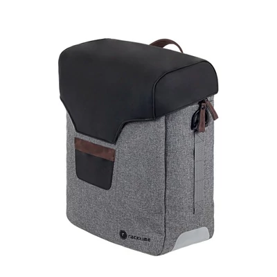 Racktime STELLA, soft black/pebble grey, hátsó csomagtartó táska