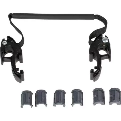 Ortlieb QL2.1 mounting hooks (16-mm) and handle 