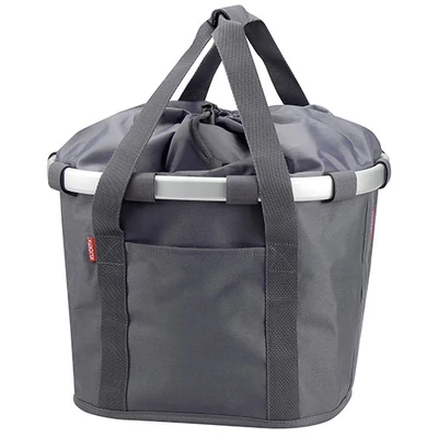 Klickfix Bikebasket, graphite első kosár