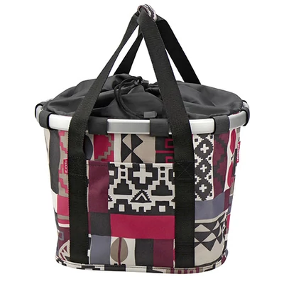Klickfix Bikebasket, indio red első kosár