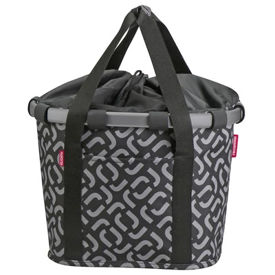 Klickfix Bikebasket signature black első kosár