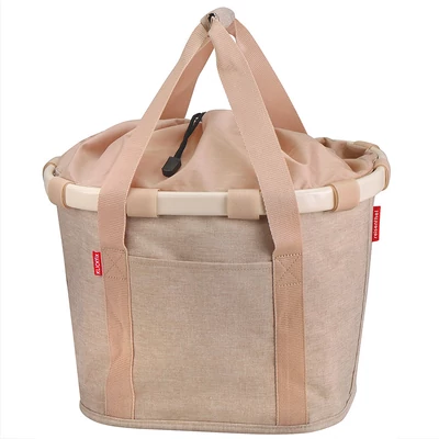 Klickfix Bikebasket twist coffe első kosár