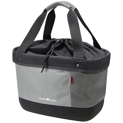 Klickfix Shopper Alingo, szürke első kosár